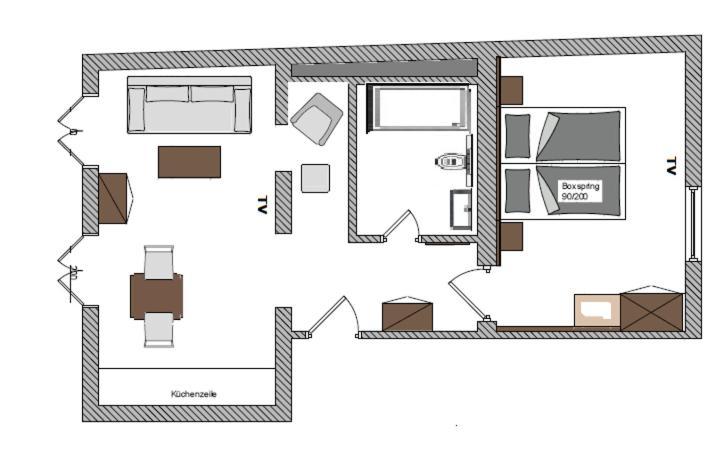 Inselhuus Norderney Villa Phòng bức ảnh